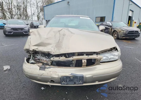 2002 Buick Century Custom z USA, uszkodzony, nr VIN 2G4WS52J221249863